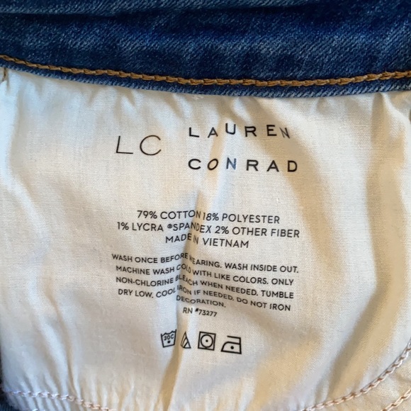 LC Lauren Conrad | skinny crop mid rise jeans - Picture 11 of 16